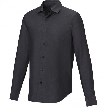 Chemise cuprite à manches longues pour homme 