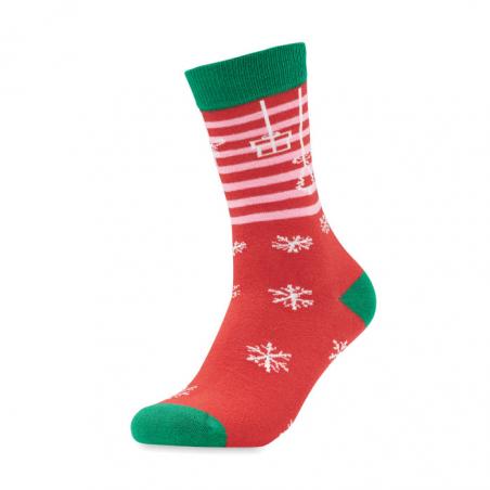 Chaussettes de noël taille l Joyful l