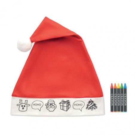 Cappello babbo natale da bambin Bono paint