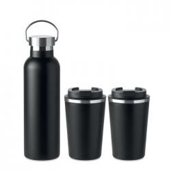 Conjunto em aço inoxidável...