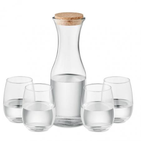 Set of recycled glass drink Piccadilly