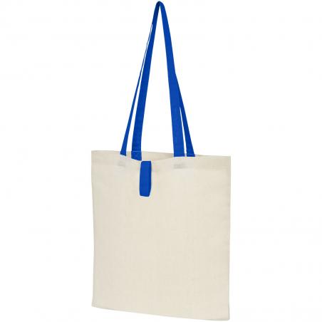 Nevada 100 g/m² cotton foldable tote bag 7l 