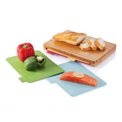 Cutting board with 4pcs...