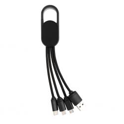 4-in-1 cable with carabiner...
