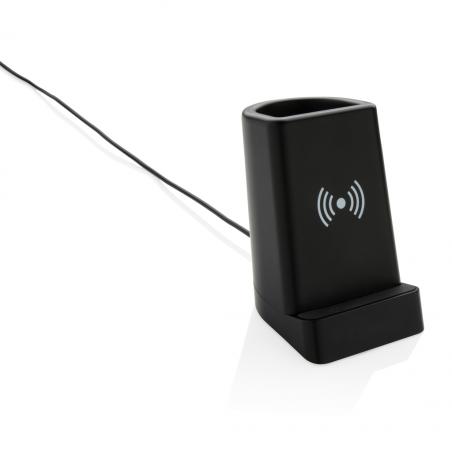 Porta penne wireless 5W logo retroilluminato