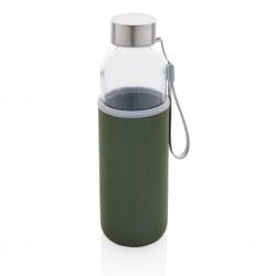 Glass bottle with neoprene...