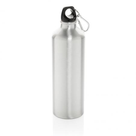 Bottiglia XL in alluminio con moschettone, 750ml