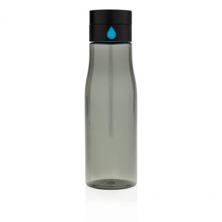 Aqua hydration tracking tritan bottle