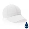 Casquette 6 panneaux en coton recyclé 190gr IMPACT