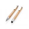 Conjunto de canetas de bambu