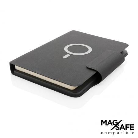 Caderno magnético A5 com carga 10W 3x22,5cm Artic