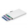 Porta carte di credito RFID in alluminio C-Secure