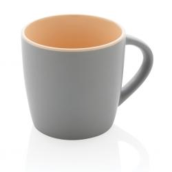 Ceramic mug with coloured...