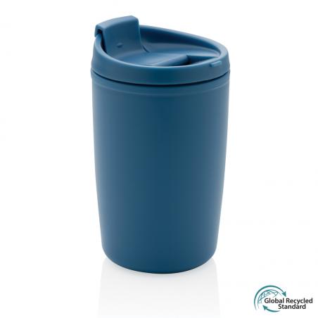 Mug en PP recyclé GRS avec couvercle à bascule