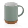 Ceramic mug with cork base 280ml