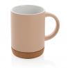 Ceramic mug with cork base 280ml