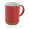 Ceramic mug with cork base 280ml