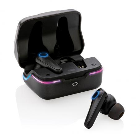 RGB gaming earbuds with ENC