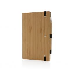 FSC® bamboo notebook and...