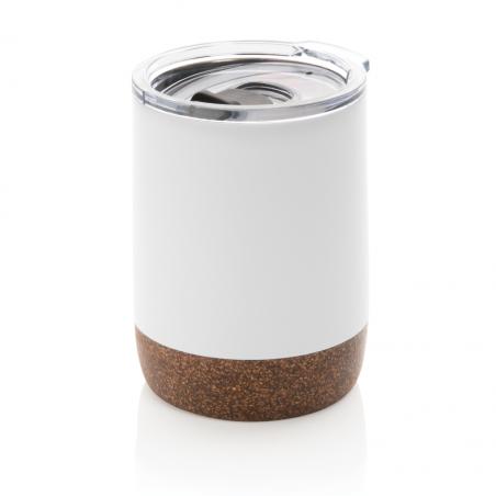 Petite tasse à café en liège et acier recyclé RCS