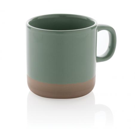 Glazed ceramic mug 360ml