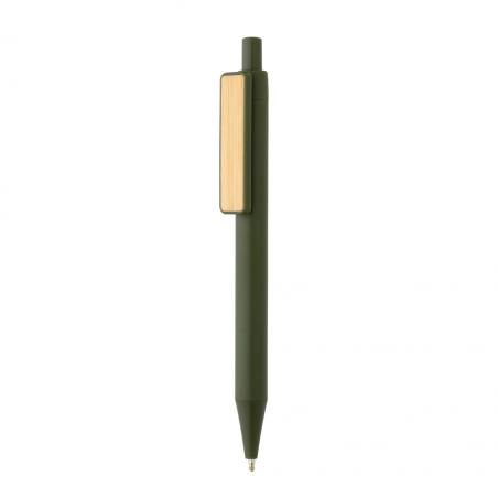 GRS RABS biros com clip de bambu