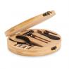 Set 15 ferramentas caixa bambu Bartlett