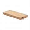 Power bank in bamboo da 6000mah Arena c