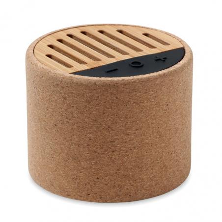 Speaker wireless in sughero Round +