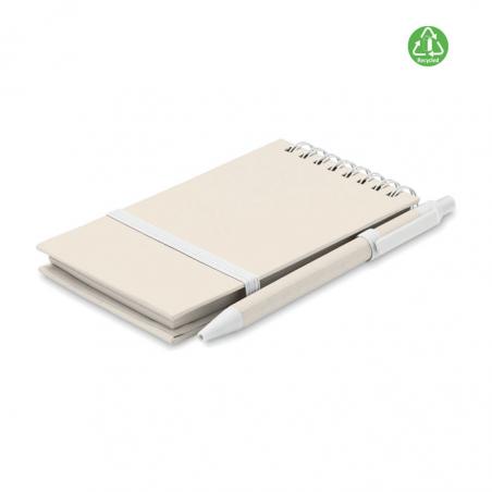 A6 milk carton notebook set Mito set