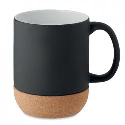 Ceramic cork mug 300 ml Matt