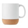 Ceramic cork mug 300 ml Matt