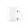 Glass mug suitable for sublimation 350 ml Carmo