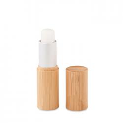 Lip balm in bamboo tube box...