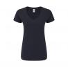 T-Shirt donna colorata Iconic V-Neck