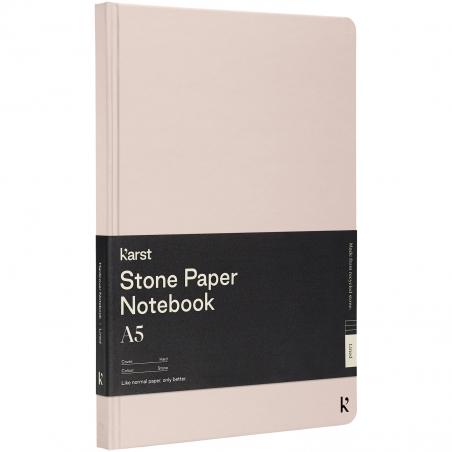 Karst® a5 stone paper hardcover notebook - lined 