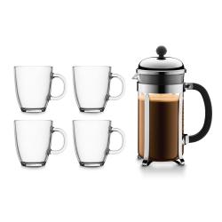 Plastic press coffee maker...