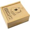 Caixa de madeira com jogo dados Myriam