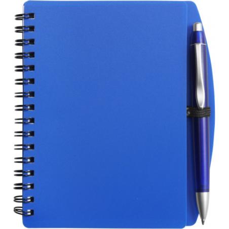 PP notebook with ballpen Kimora