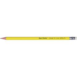 Crayon infini publicitaire avec gomme
