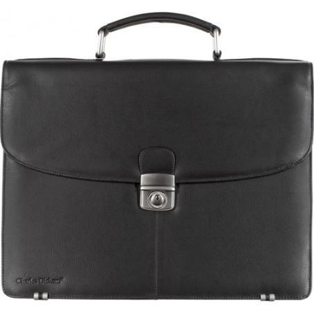 Leather Charles Dickens® briefcase Shia