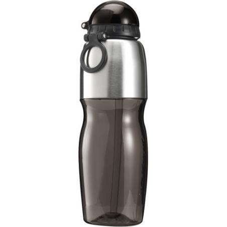 Borraccia in acciaio inox e PS, capacità 800 ml Emberly