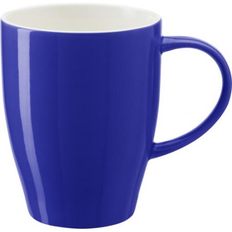 Mug bicolore en porcelaine Paula