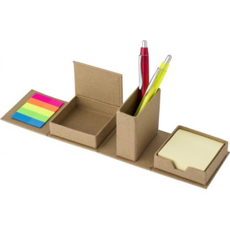 Organizador de mesa em cubo de papelão Vicky