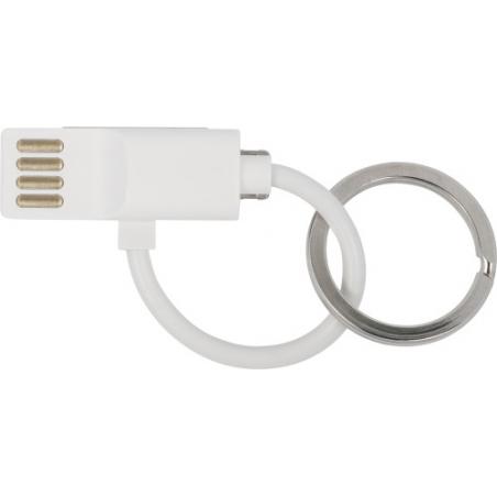 Porte-clés composé d'un câble USB Elfriede