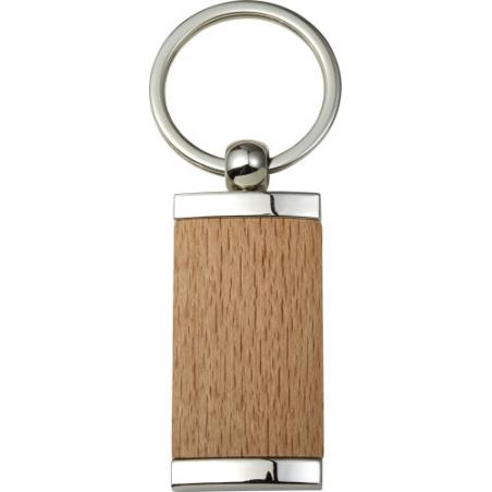 Porte-clés en bois et métal Jennie