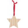 Wooden Christmas ornament Star Caspian