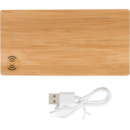 Power bank de bambu Walter