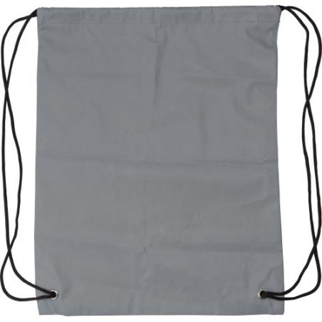 Synthetic fibre (190D) reflective drawstring backpack Melila