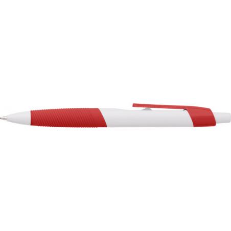 ABS ballpen with rubber grip Devon